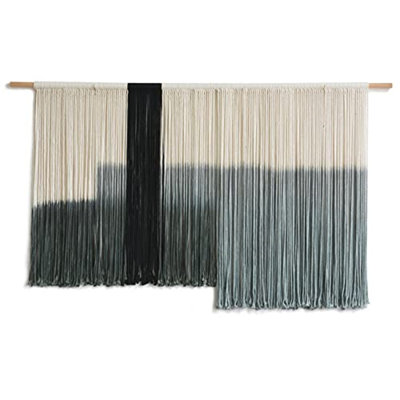 Macrame Wall Hanging Large Dip Dye Tapestry