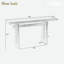 Console élégante avec silhouette géométrique-1311824533