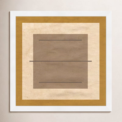 Amarillo Alberto Print by Oliver Gal
