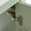 Meuble-lavabo de 20 po avec lavabo intégré en céramique et grand rangement Hounker-809947032