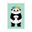 «Be Brave Panda» par Andy Westface - impression d'art graphique-52534079-52534075-52534076