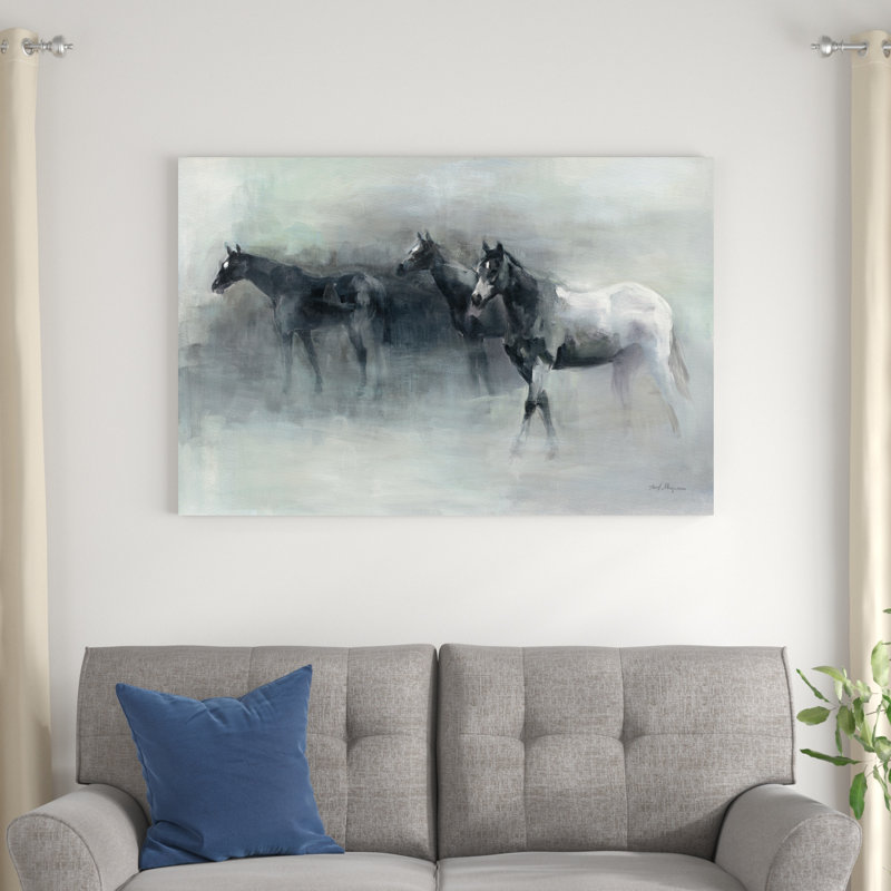 " In The Mist " by Marilyn Hageman Painting Print, 32" H x 48" W