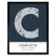 Charlotte City Map Charlotte North Carolina United States City Map 1 Piece Single Picture Frame Wall Art