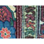 Hand-Knotted High-Quality Ivory and Wine Area Rug