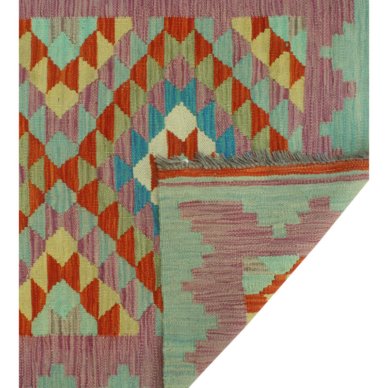 Bobbee Wool Geometric Indoor Rug