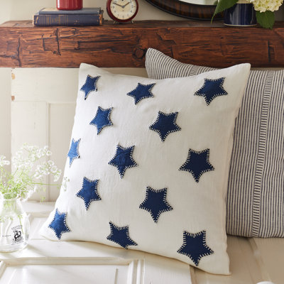 Stars Americana Throw Pillow