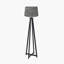 158cm Matte Traditional Floor Lamp