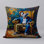 Abstract Reversible Throw Pillow