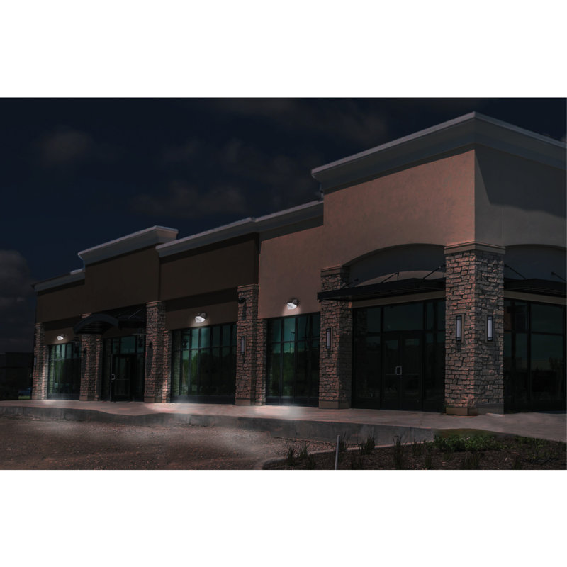 Bronze 40W LED Motion Activated Outdoor Wall Pack