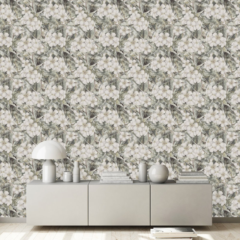 Floral Tile, 2.08' W x 18.75' L