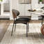 Ensemble repas 5 pièces Otelia + grandes chaises noires pour 4/6/8/10-2272897-2272902-2272899
