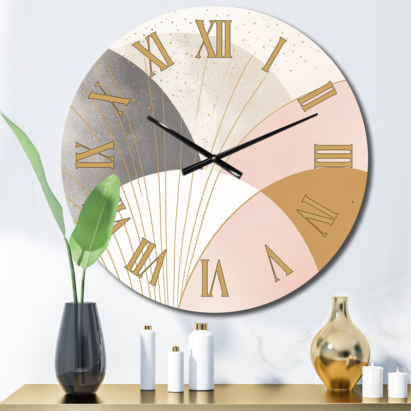 Horloge murale géométrique Serenity, Petit