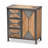 Jimia Solid Wood 3 -Drawer Accent Cabinet