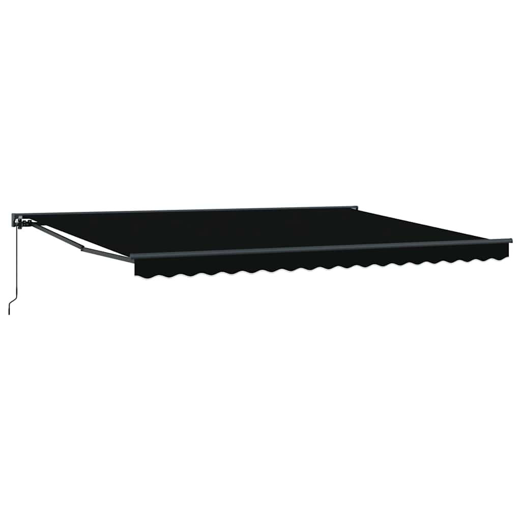 Retractable Awning Manual Anthracite 300X250 Cm Fabric