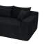 85" Upholstered L Shaped Sofa Modern Sectional