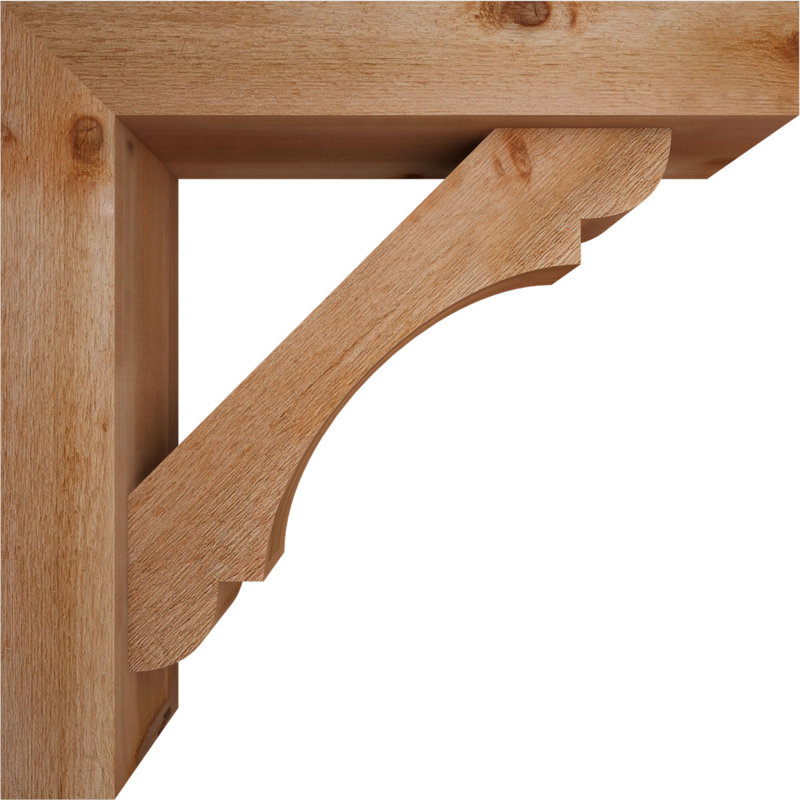 Support de bloc olympique avec entretoise décalée, 28 po x 28 po, Cèdre rouge occidental de l 6 po (scié brut)