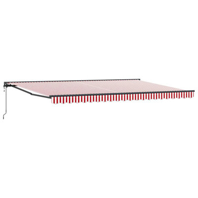 Brayden Studio 300cm W x 0cm D Fabric Cover Retractable Patio Awning