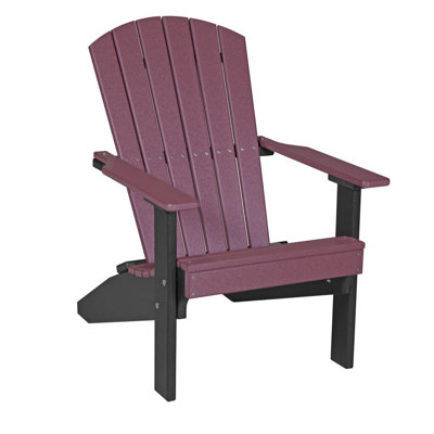 Chaise adirondack en plastique lakeside Kattamuri