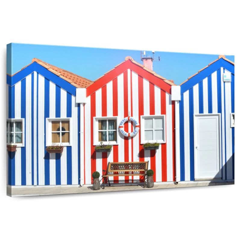 Cabanes de plage Lilie, H 8 po x l 12 po