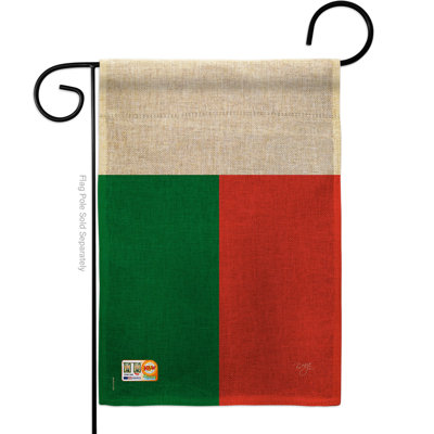 Double Sided 18.5 in. H x 13 in. W Polyester Garden flag