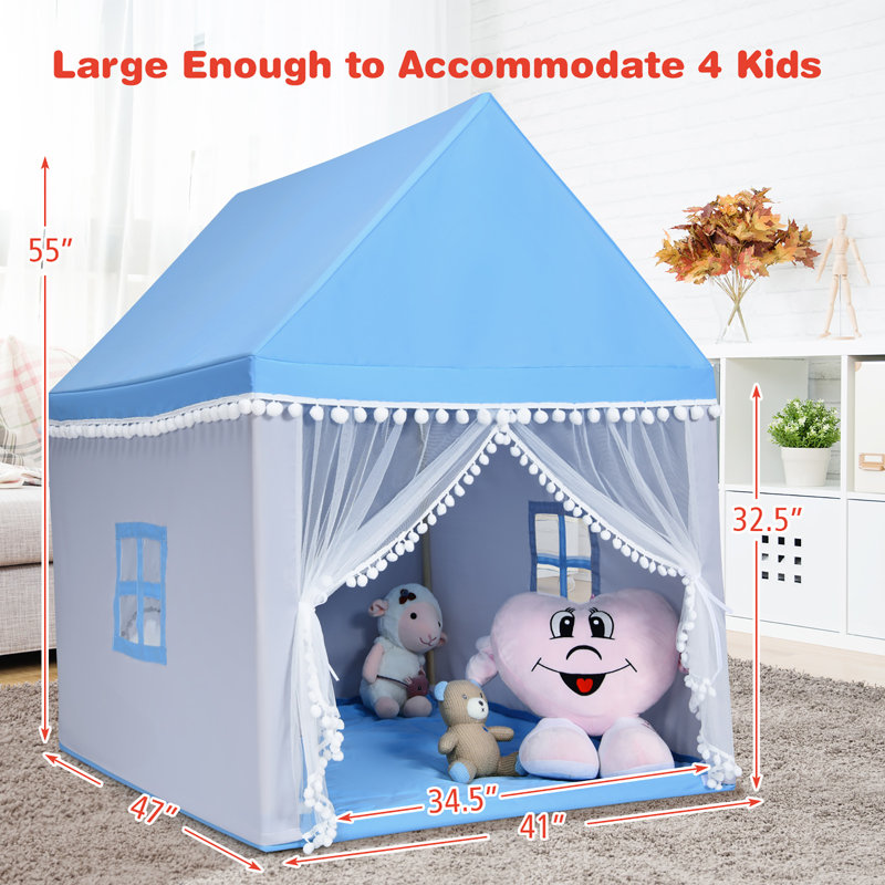 Costway Kids 3' x 4' Indoor/Outdoor Fabric Playhouse Reviews