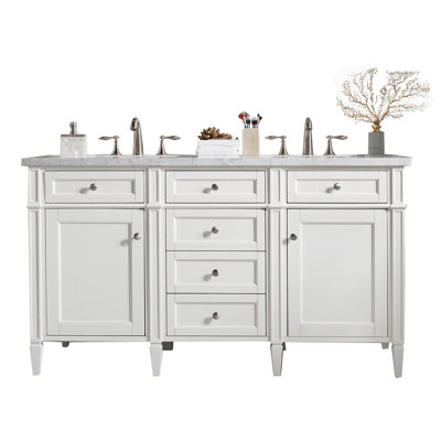 Dussault 60'' Double Bathroom Vanity with Top