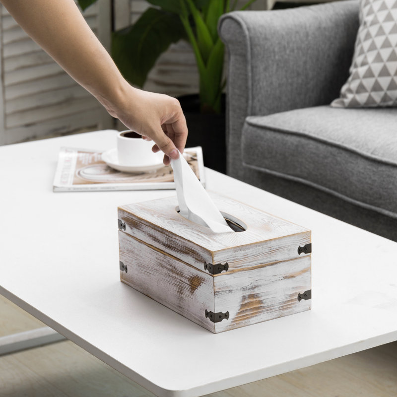 Bathroom Storage Container, Whitewashed