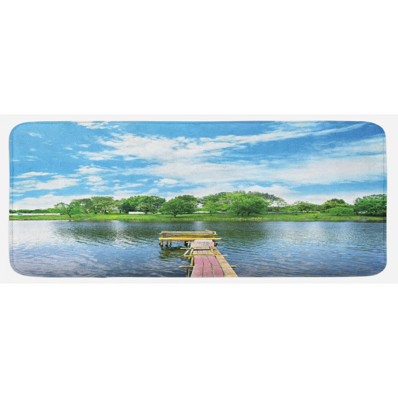 Tapis de cuisine paysage