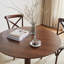 Combinaison de table et de chaises en bois de cire blanc rétro