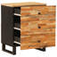 50cm W Solid Wood Bedside Table