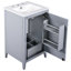 Meuble-lavabo de salle de bain avec lavabo-117168894
