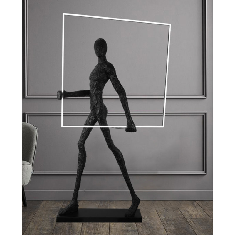 Lampe DEL sur pied 71 po Dweck