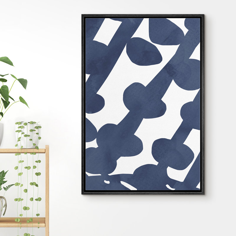 Cadre flottant, impression sur toile, H 24 po x l 16 po x P 1,5 po, Cadre noir