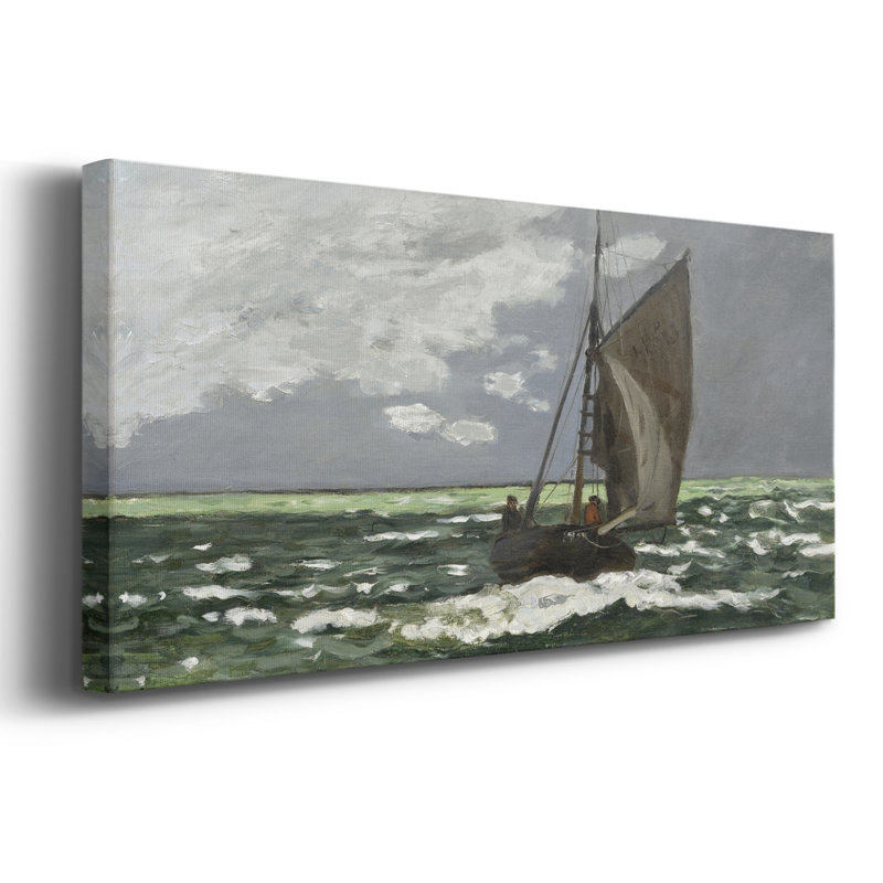 Série nautique-CDLV III - Toile tendue avec châssis - Prêt à accrocher, H 20 po x l 50 po