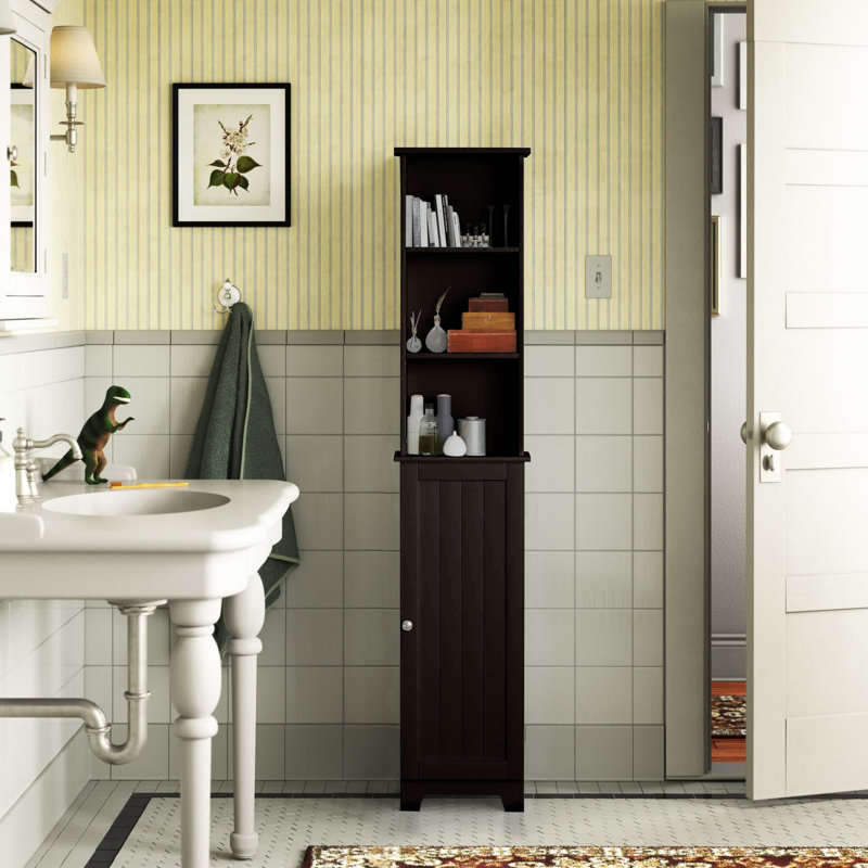 Carminia Linen Cabinet, Espresso