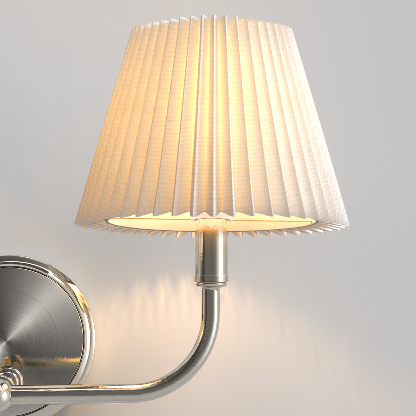 Tiburon Single Light Dimmable Sconce, 10.63" H X 18" W X 8.25" D, Polished Nickel, 2