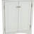 17.2" W Bathroom Storage Cabinet Accent Cabinet Corner Cabinet Living Room Storage Cabinet Sideboard Cabinet-1956619523