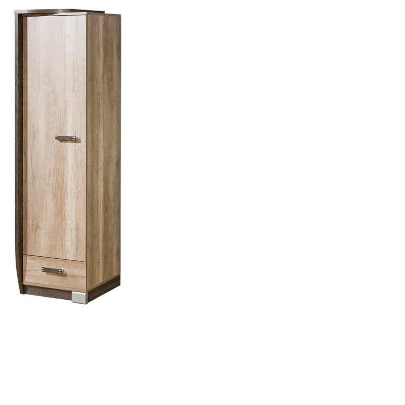 1 Door Manufactured Wood Wardrobe