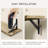 Alagan 3 Piece Wood Bracket Shelf
