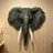 Waylon Elephant Head Head Wall Mount Decor-134833009