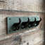 Revloc Metal Wall Organizer with Key Hooks