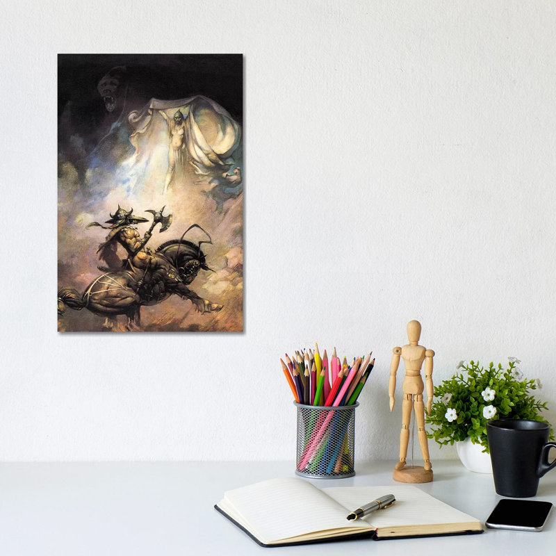 Apparition by Frank Frazetta - Wrapped Canvas Gallery-Wrapped Canvas Giclée, 30.48cm H x 20.32cm W x 1.9cm D