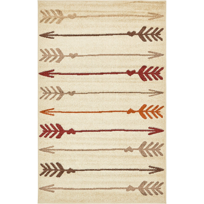 Abstract Area Rug, Rectangle 61 x 91cm