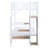 Metal Bunk Bed with Lateral Storage Ladder and Wardrobe-1282638683-1282638685