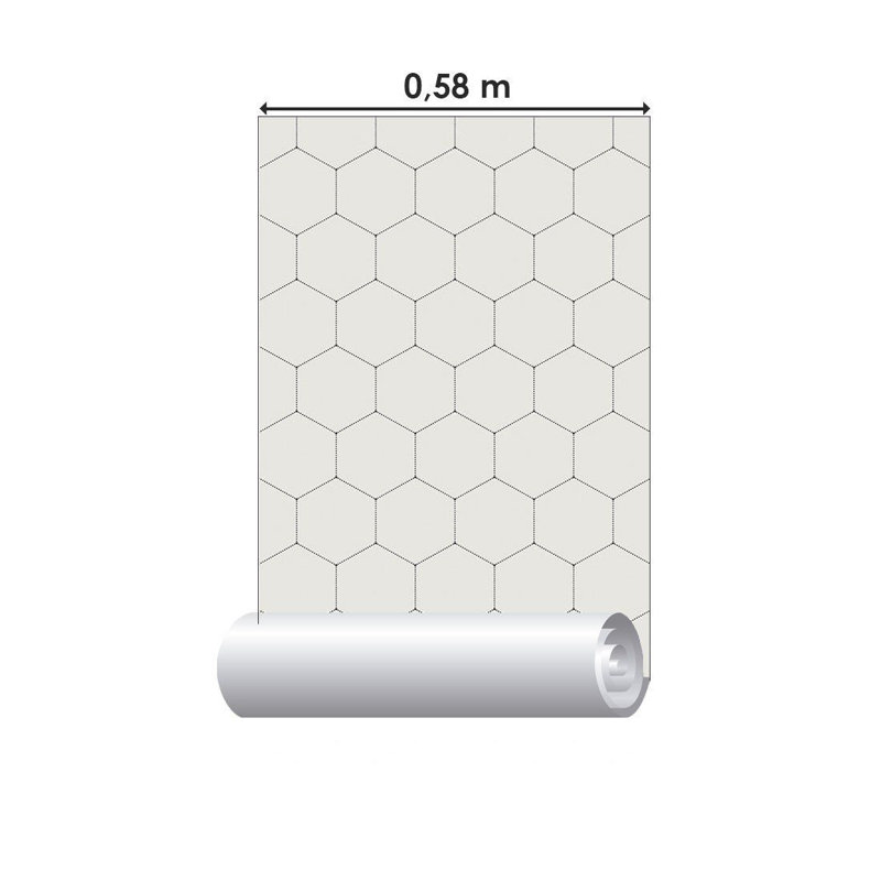 Rouleau de papier peint adhésif doux L 126 po x l 24 po Ahniyla