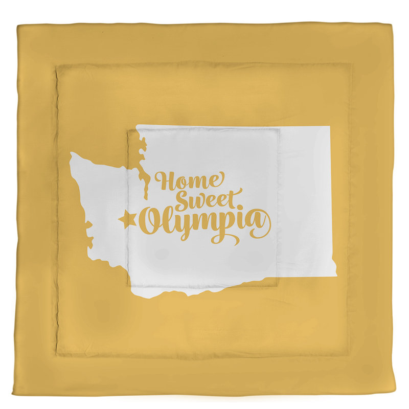 Polyester Comforter, Yellow
