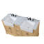 Ensemble de meuble-lavabo double 60 po Guri-556380367