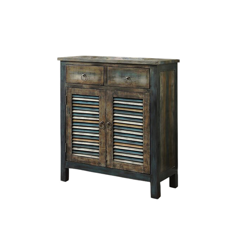 Armoire console en chêne Glancio Anqtique