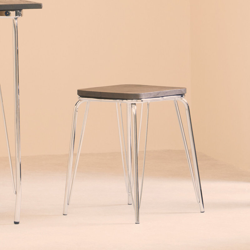 Hilliard Metal Accent Stool