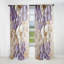 Minimalisme mauve et violet - Rideau traditionnel - Velours obscurcissant - 1 panneau-1018813740